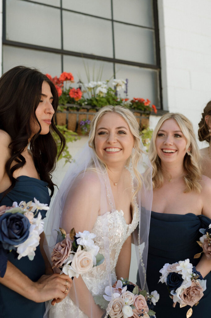 beautiful bride by Illinois wedding photographer