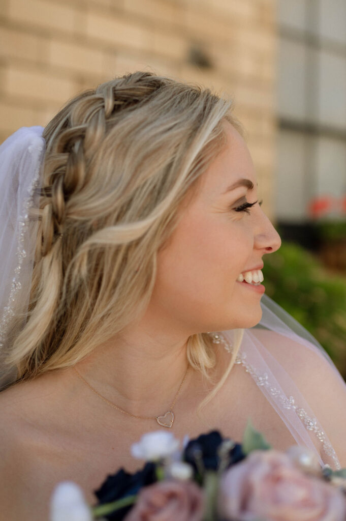 bridal portrait by DFW Wedding Photographer 