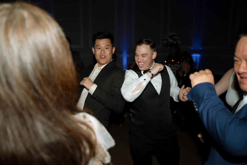 party time taken by Dallas Wedding Photographer Nicole Endress Photography