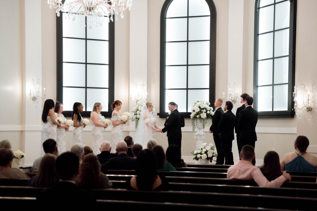 ceremony photo taken by Dallas Wedding Photographer Nicole Endress Photography