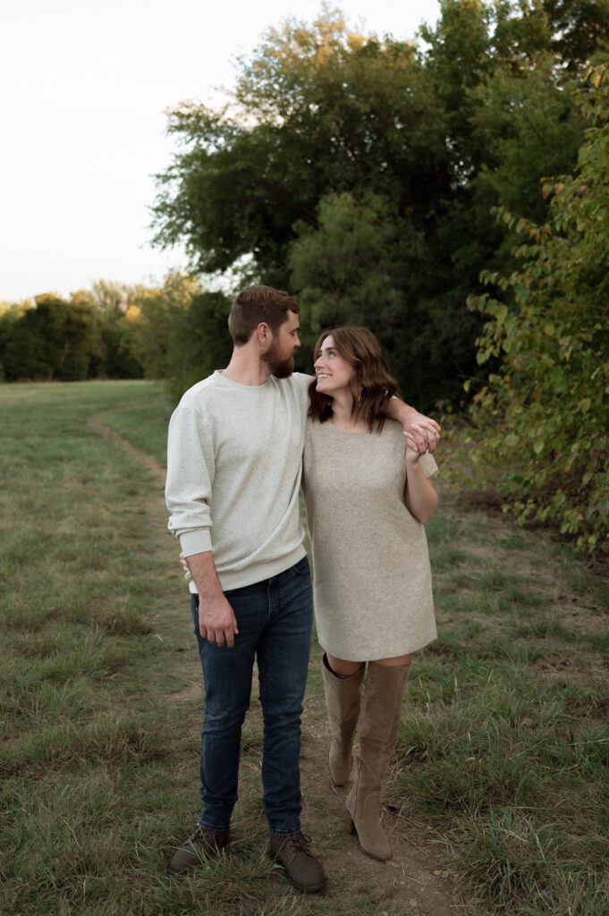 romantic engagement photos by Nicole Endress Photography