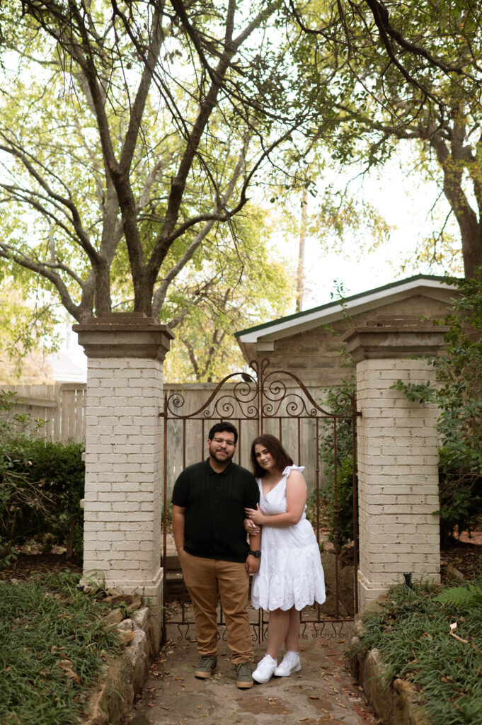 Engagement photos by DFW wedding photographer