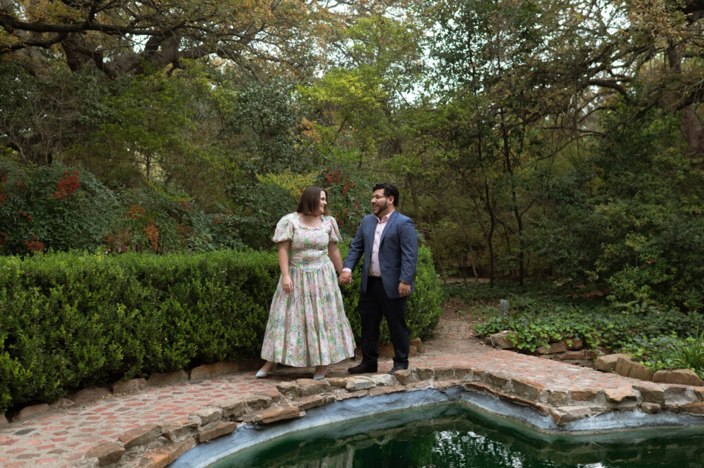 Chandor Gardens engagement photos