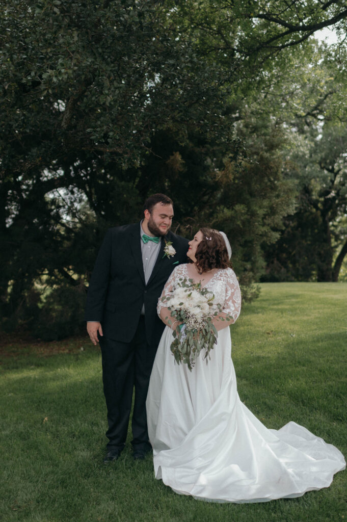 bride and groom photo taken by Nicole Endress Photography