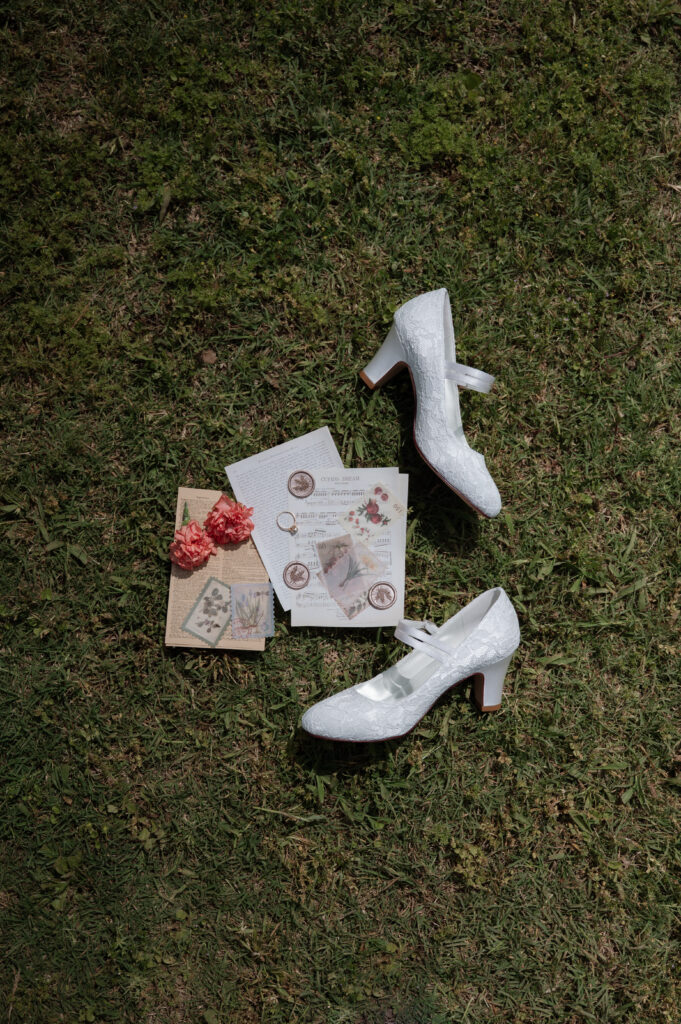 vintage wedding details