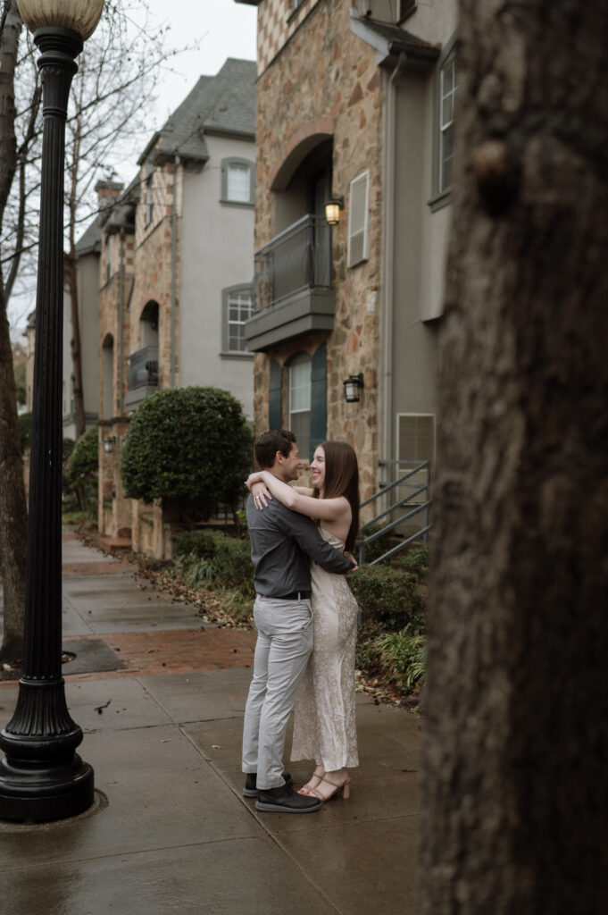 engagement photos in State Thomas in Dallas, TX