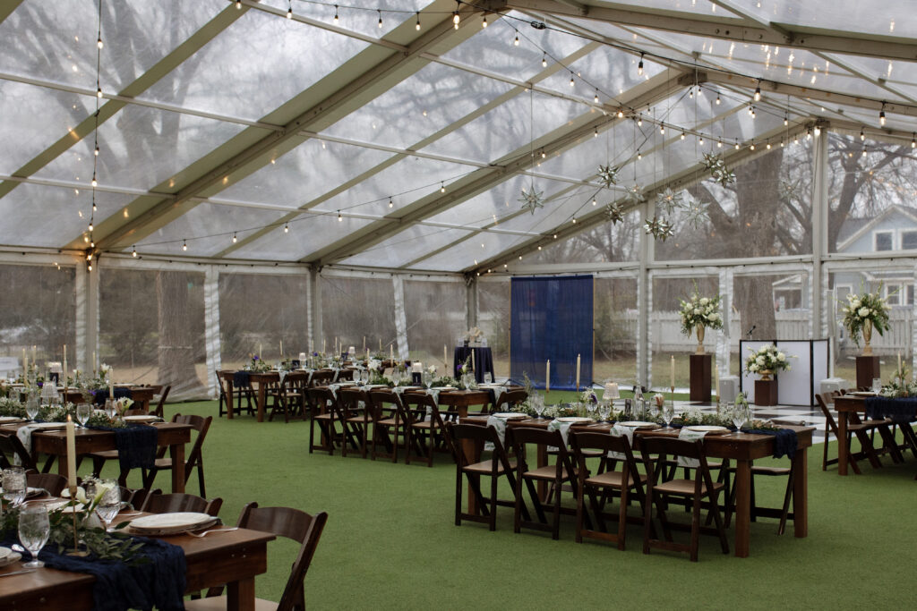 Wedding reception detail photos at Woodbine Mansion