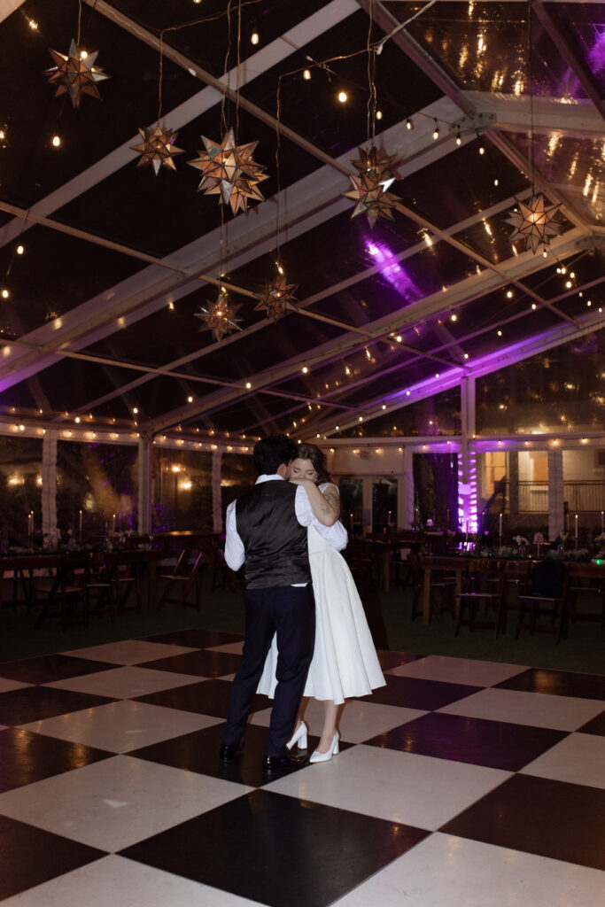 Private last dance photo at Woodbine Mansion