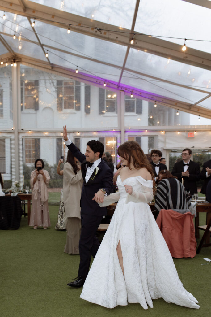 reception grand entrance