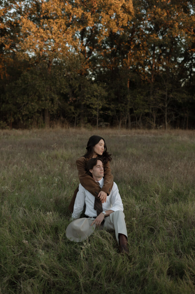 romantic engagement photos taken by Nicole Endress Photography