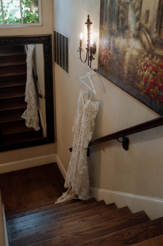 Unique wedding dress photo