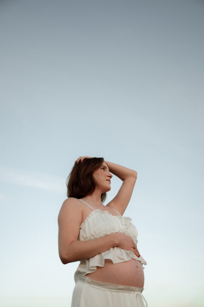 editorial maternity photography in Fort Worth, TX