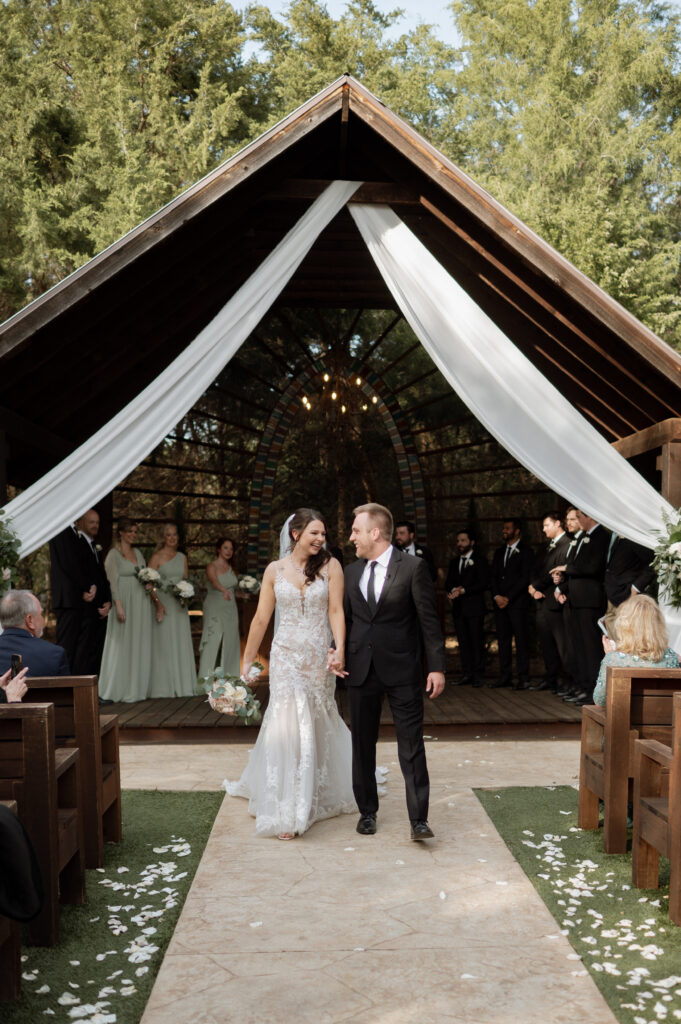 ceremony photo at Avalon Legacy Ranch wedding venue