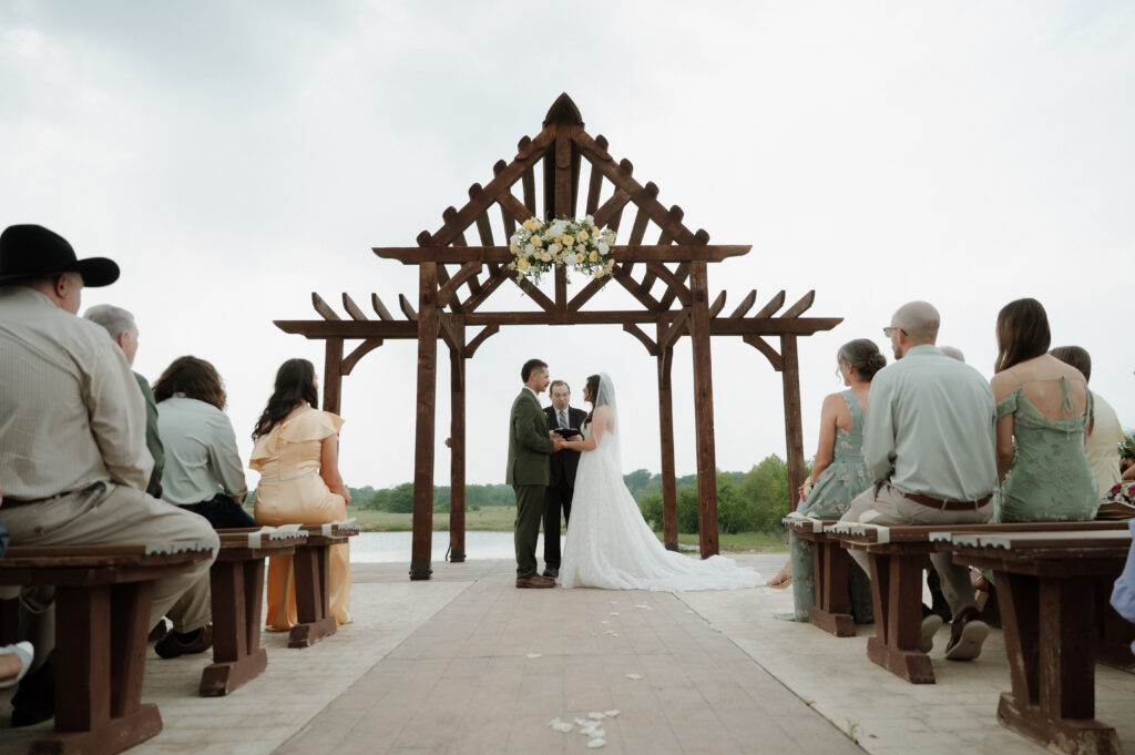 Photo of wedding ceremony taken by Dallas Wedding Photographer