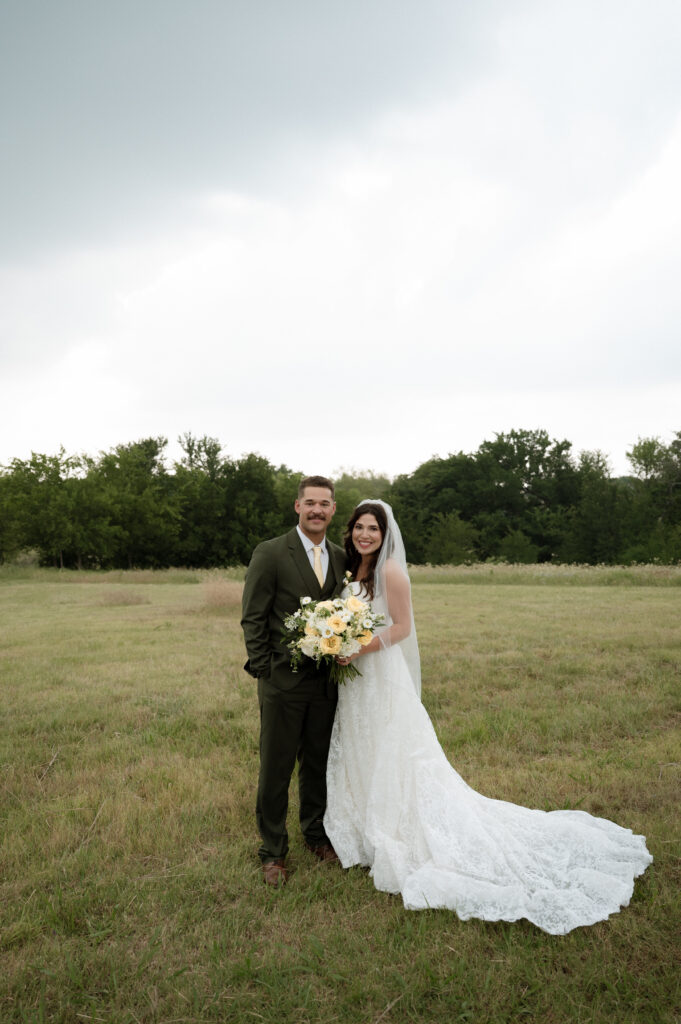 bride and groom portrait at Hawthorn Hills Ranch