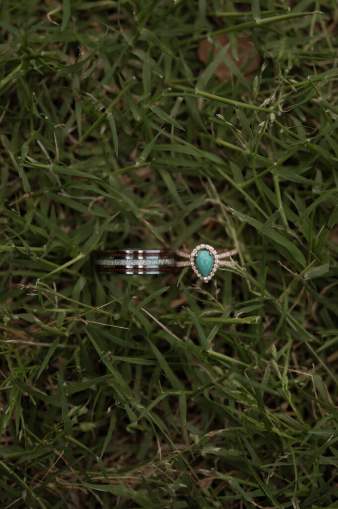 photo of unique engagement ring taken by Nicole Endress Photography