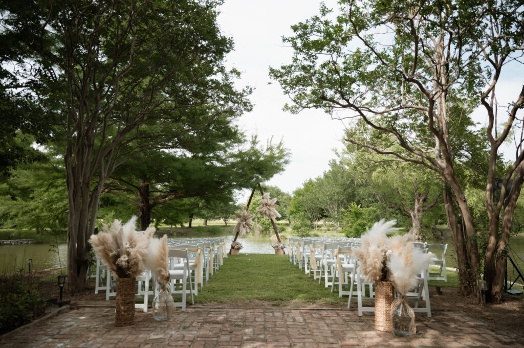 boho western backyard wedding photographed by Dallas Wedding Photographer