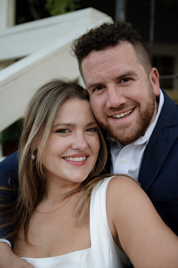 cutesy engagement photos in Dallas