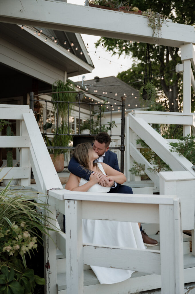 Romantic engagement photos in Dallas, TX taken by Nicole Endress Photography
