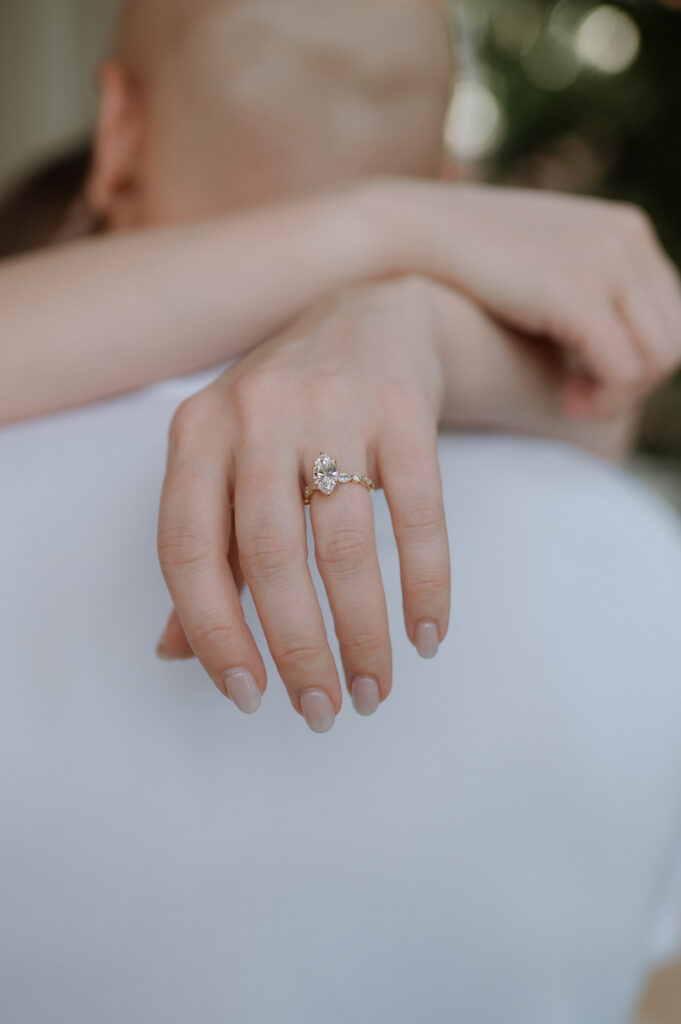 Beautiful diamond engagement ring