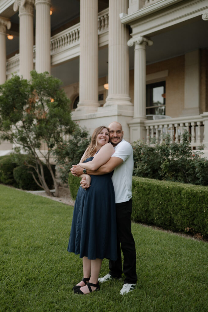 Romantic engagement photos taken by Austin Wedding Photographer