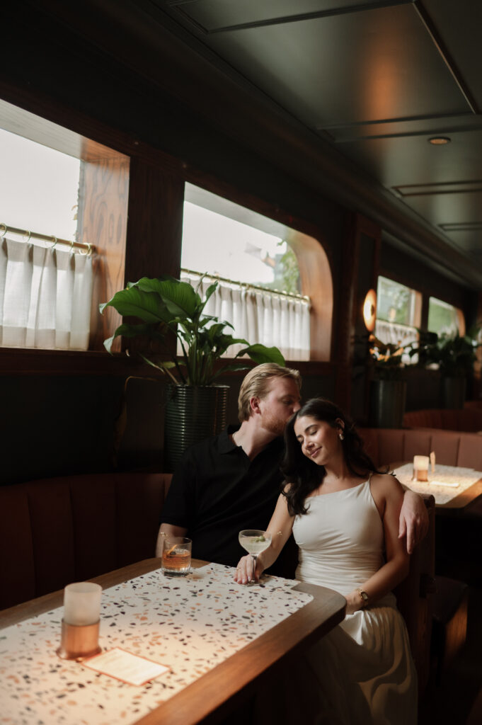 sweet engagement photos in Dallas