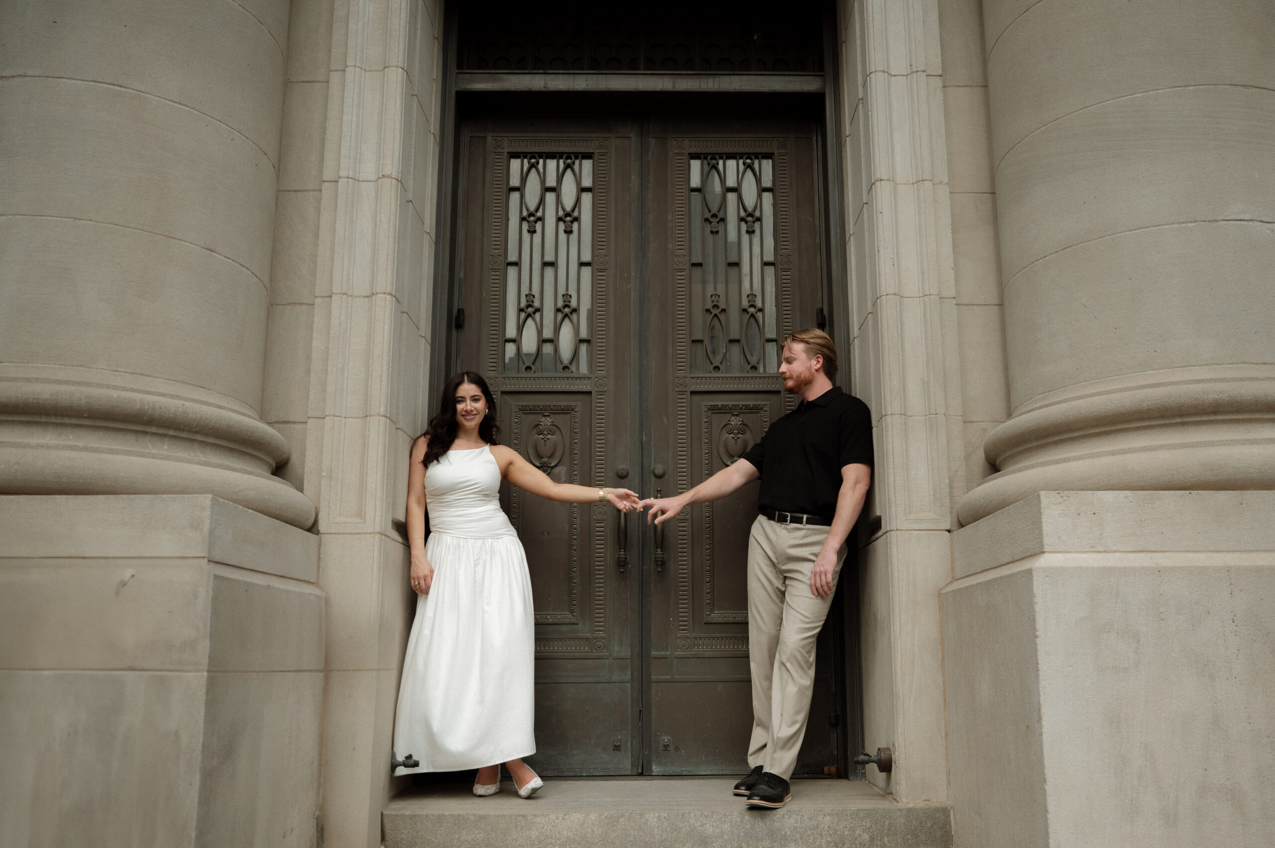 Downtown Dallas Engagement Photos