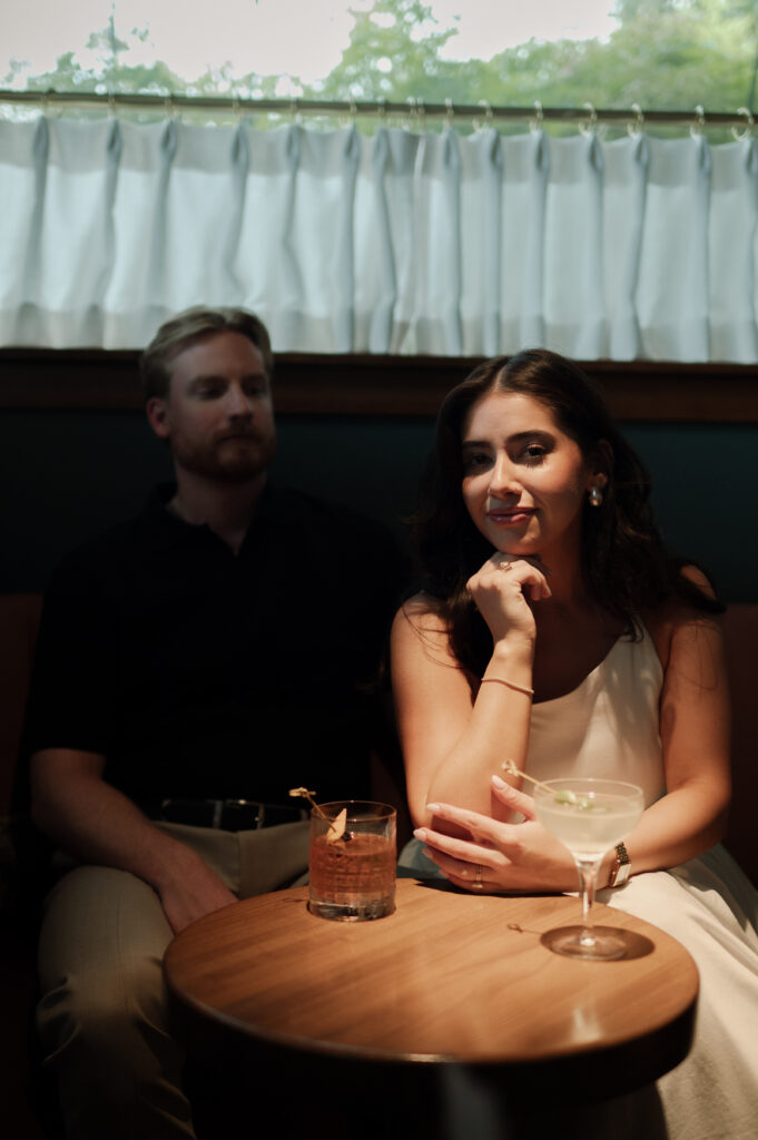 Engagement photos at Clifton Club in Dallas, TX