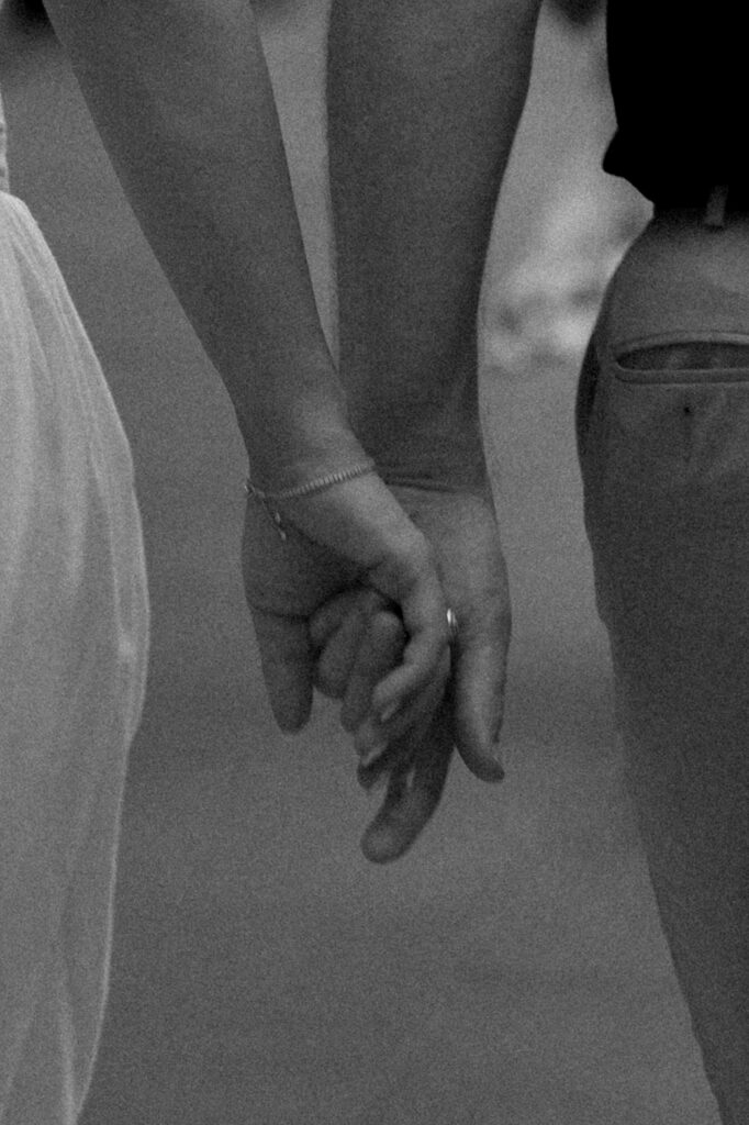 romantic closeup hand photo