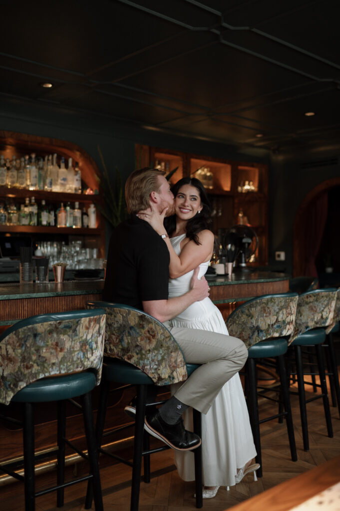 Clifton Club engagement photos