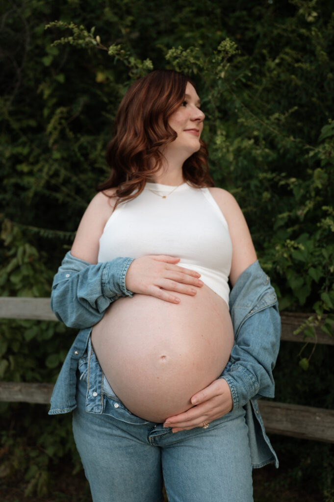 pregnancy bump photo