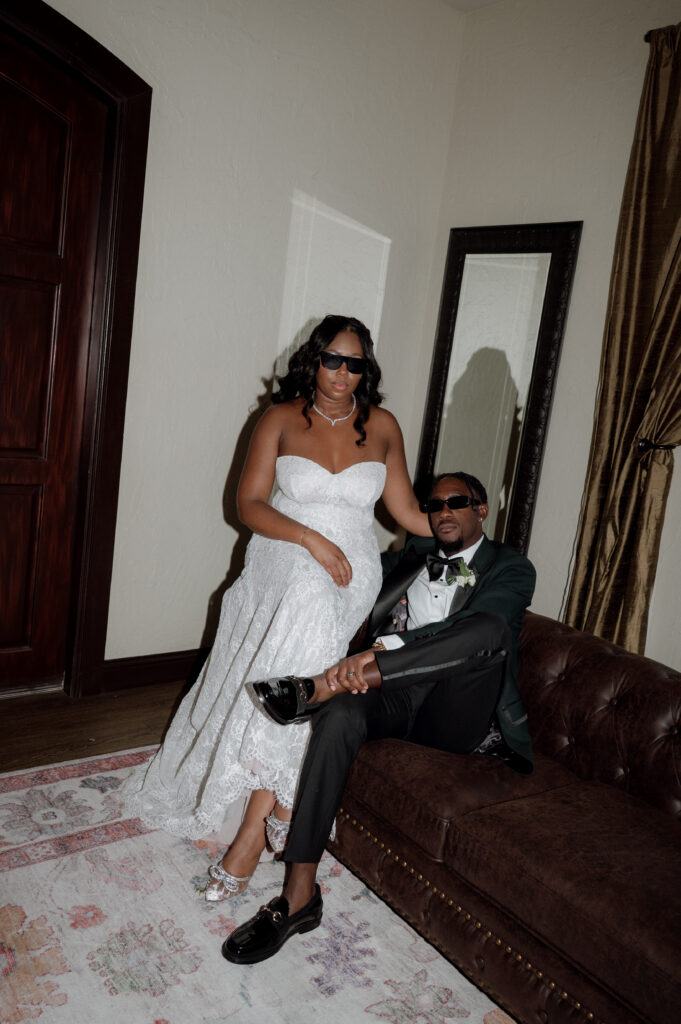 bride and groom paparazzi photos