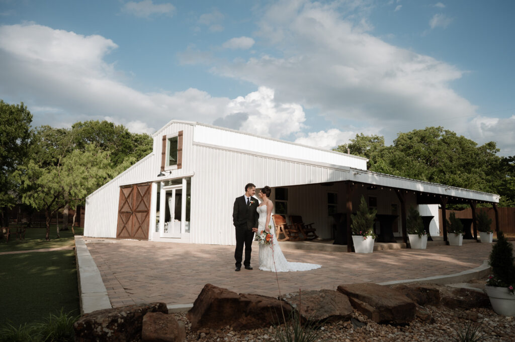 Texas whimsical barn wedding venue