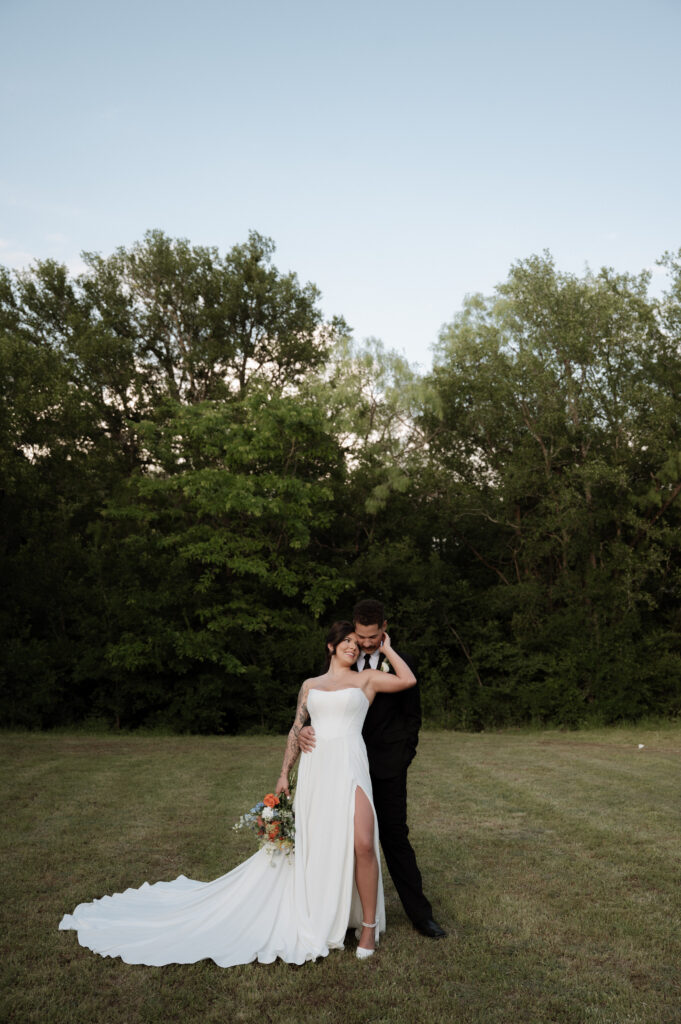 romantic and whimsical wedding photos at Willow Woods Barn + Studio